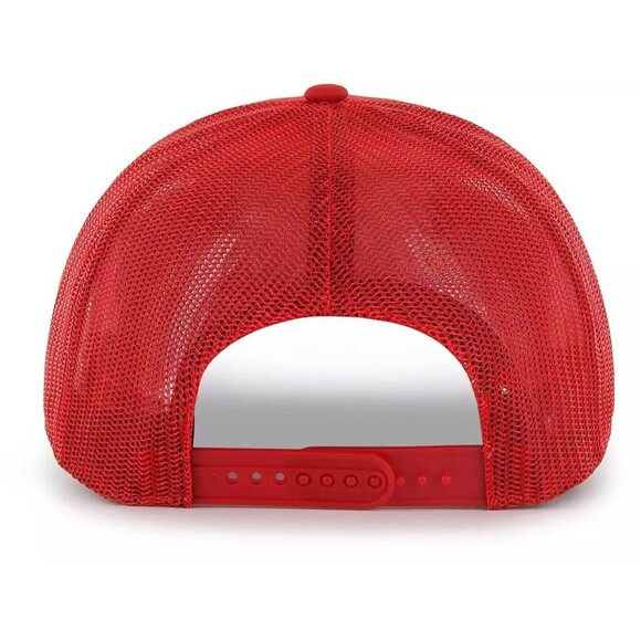 '47 Adult Philadelphia Phillies Red Squad Adjustable Trucker SnapBack Hat NWT - Picture 2 of 2